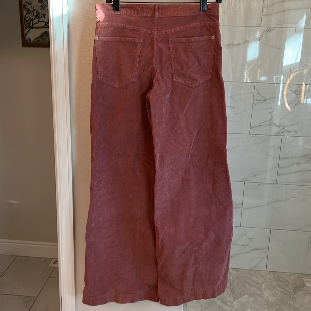 Anthropologie Pink Wide Leg Jumpsuit - Picture 7 of 8